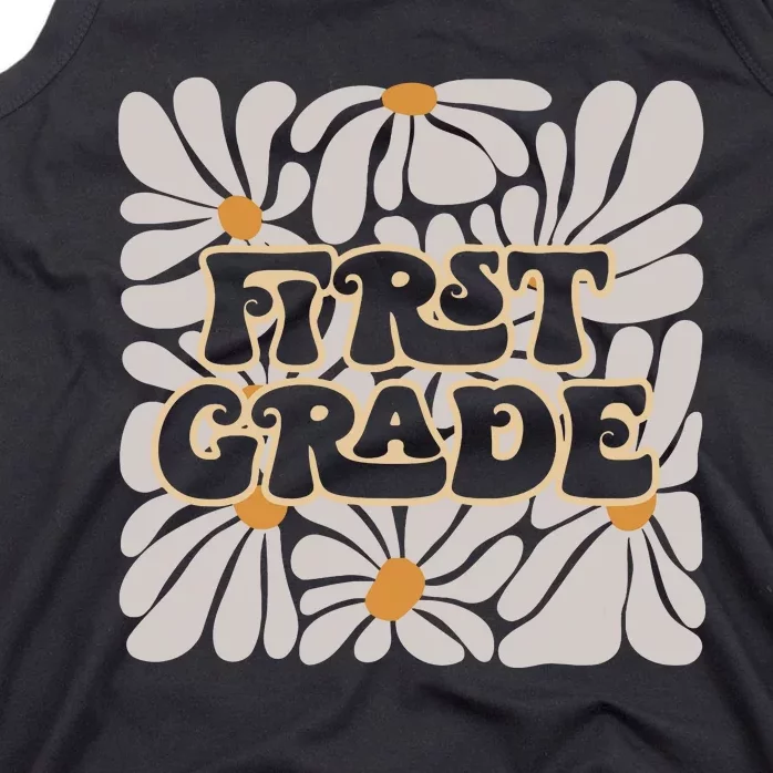 Back To School First Grade Tank Top