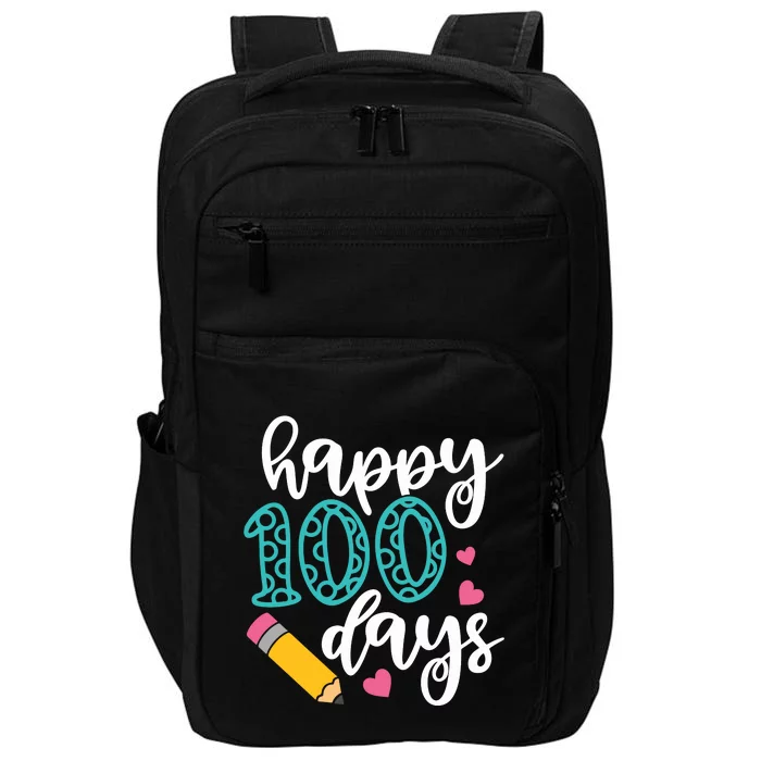 Back To School 100 Days Of School Impact Tech Backpack