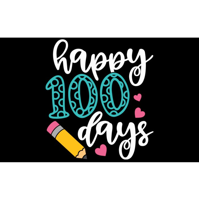 Back To School 100 Days Of School Bumper Sticker