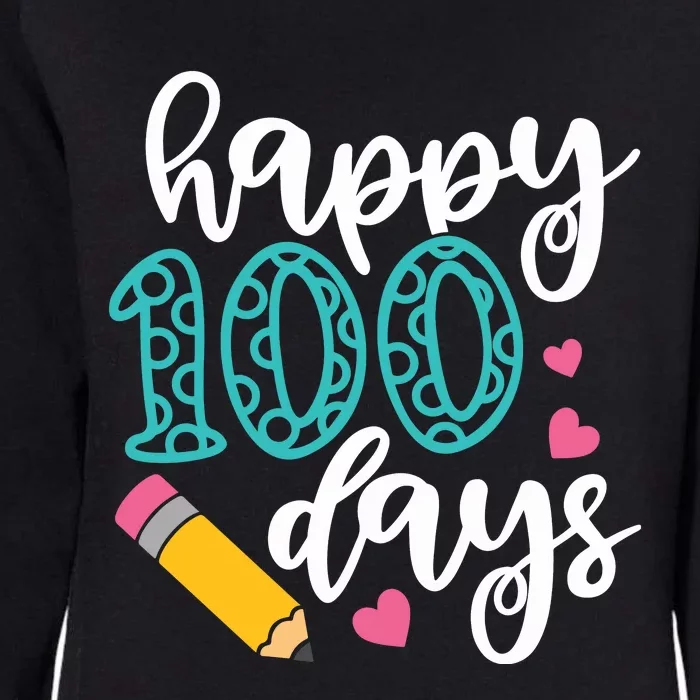 Back To School 100 Days Of School Womens California Wash Sweatshirt