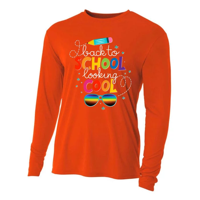 Back To School Looking Cool Cooling Performance Long Sleeve Crew