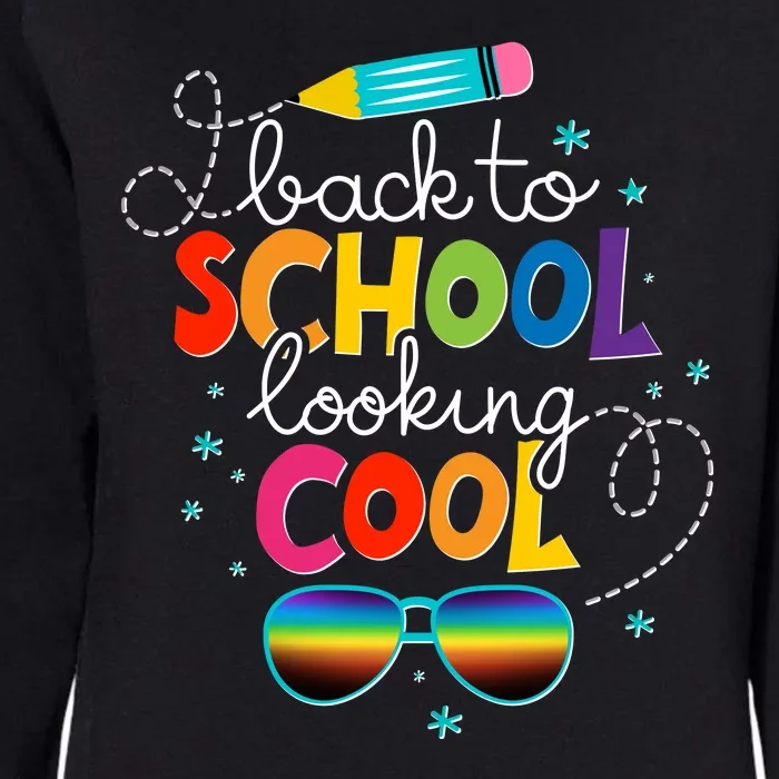 Back To School Looking Cool Womens California Wash Sweatshirt