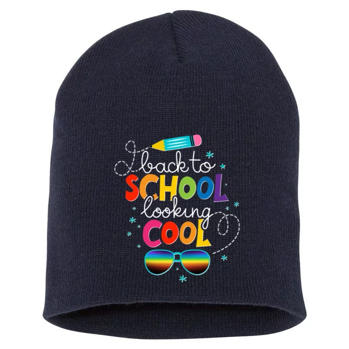 Back To School Looking Cool Short Acrylic Beanie