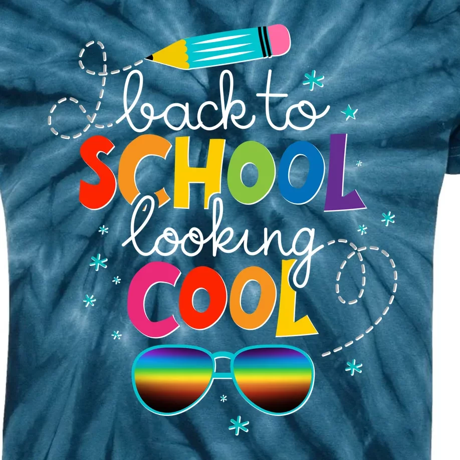 Back To School Looking Cool Kids Tie-Dye T-Shirt