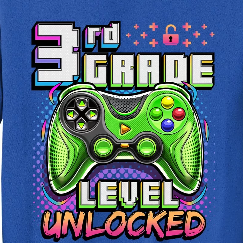 Back To School 3rd Grade Gamer First Day School Level Sweatshirt