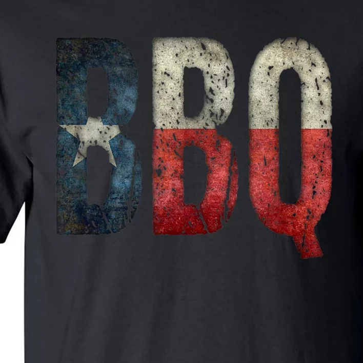 BBQ Texas State Flag Barbecue Tall T-Shirt