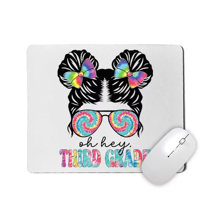 Back To School Hey Third Grade Teacher 3rd Grade Team Mousepad