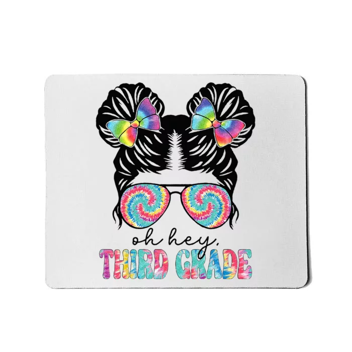 Back To School Hey Third Grade Teacher 3rd Grade Team Mousepad