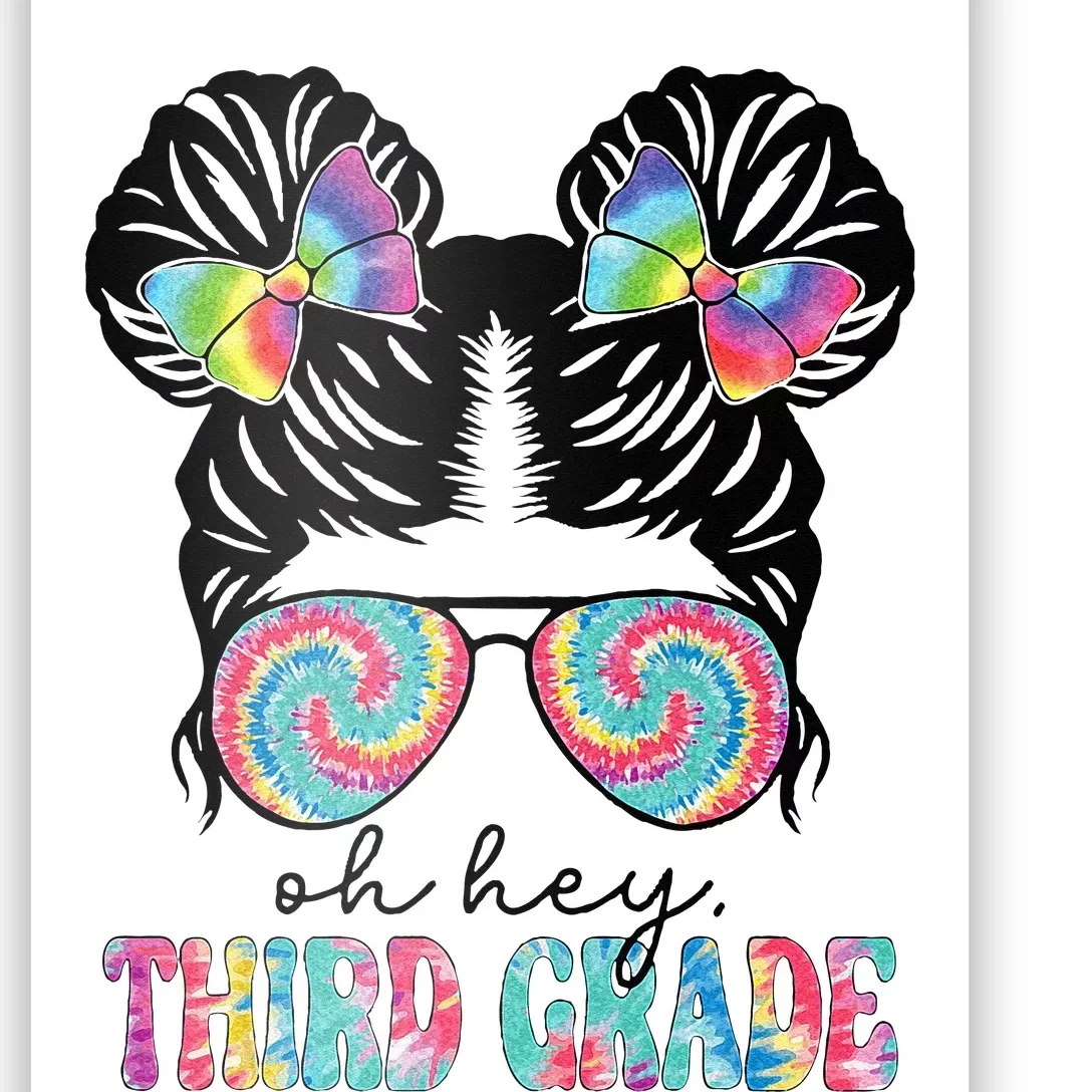 Back To School Hey Third Grade Teacher 3rd Grade Team Poster