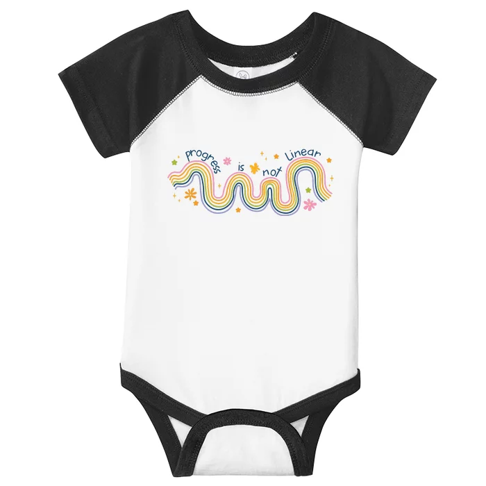 Back To School Sped Teacher Progress Is Not Linear Infant Baby Jersey Bodysuit