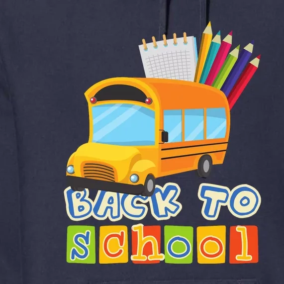 Back To School Welcome Funny School Premium Hoodie