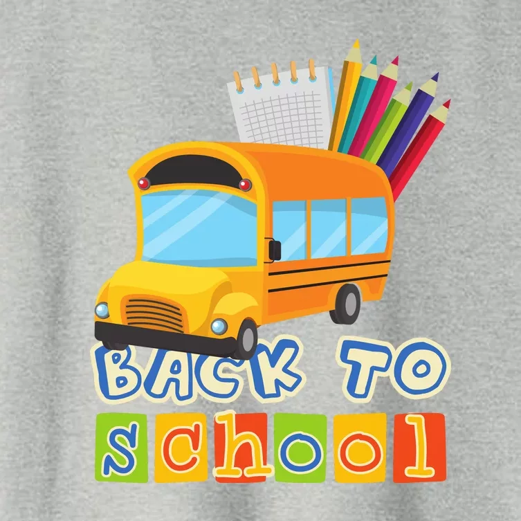 Back To School Welcome Funny School Women's Crop Top Tee