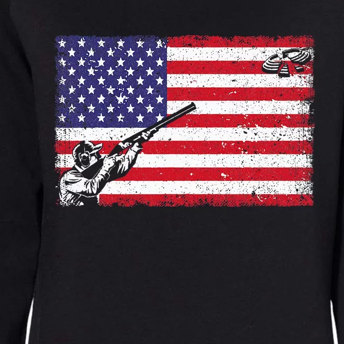 Best Trap Shooting Skeet Shooting Clay Target Womens California Wash Sweatshirt