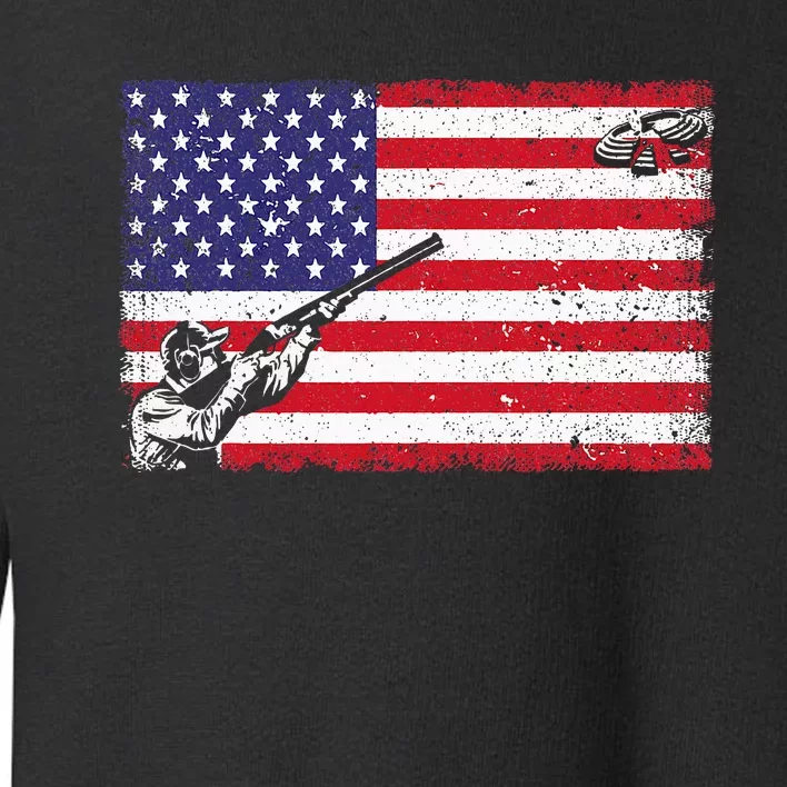 Best Trap Shooting Skeet Shooting Clay Target Toddler Sweatshirt