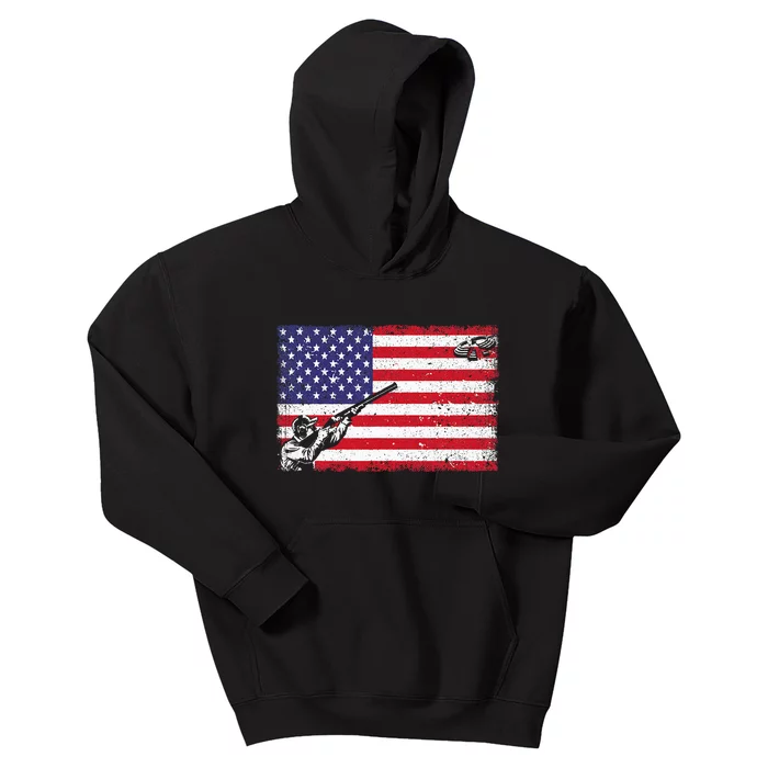 Best Trap Shooting Skeet Shooting Clay Target Kids Hoodie