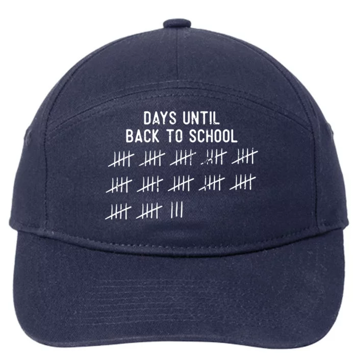 Back To School Kindergarten Teacher Funny Gift 7-Panel Snapback Hat