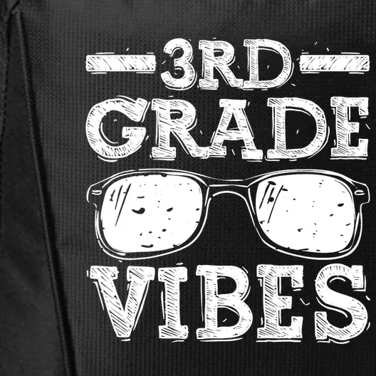 Back To School 3rd Grade Vibes Shirts First Day Of School Teacher Kids City Backpack