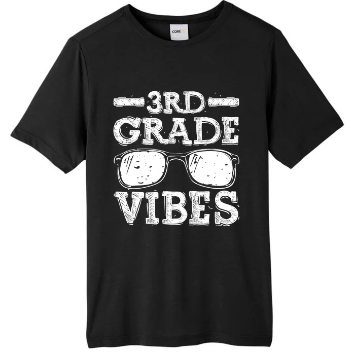 Back To School 3rd Grade Vibes Shirts First Day Of School Teacher Kids ChromaSoft Performance T-Shirt