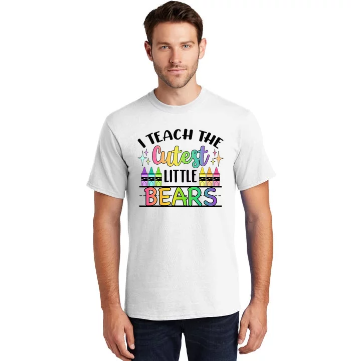 Bears Teacher School Tall T-Shirt