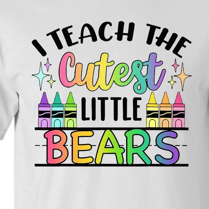 Bears Teacher School Tall T-Shirt