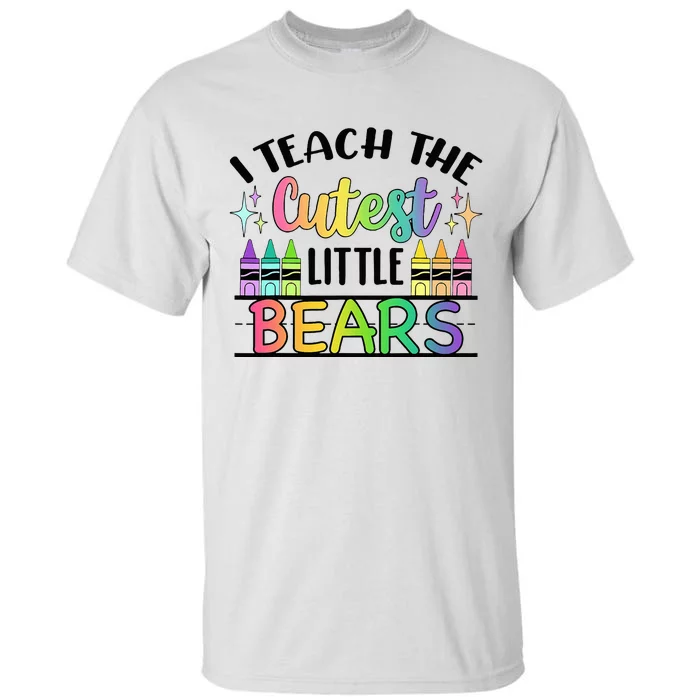 Bears Teacher School Tall T-Shirt