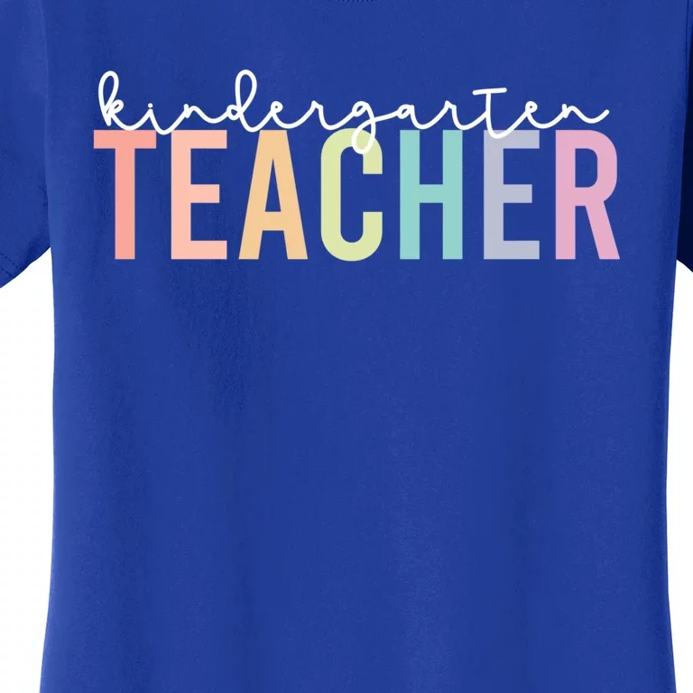 Back To School Matching Teacher Kindergarten Teachers Gift Women's T-Shirt