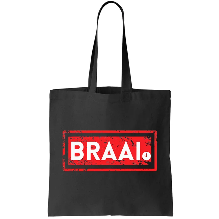 Braai Time South African Braai Tote Bag