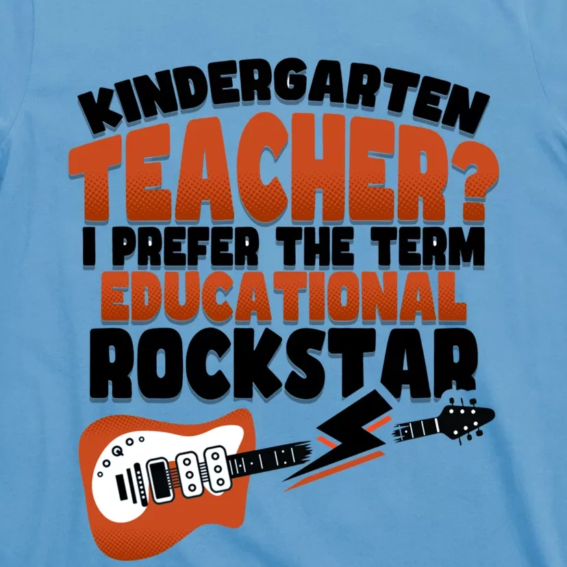 Back To School Music Guitar Kindergarten Teacher Gift T-Shirt