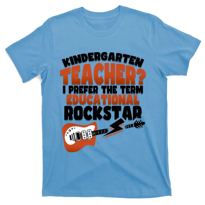 Back To School Music Guitar Kindergarten Teacher Gift T-Shirt