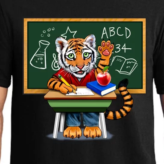 Back To School Tiger Pajama Set