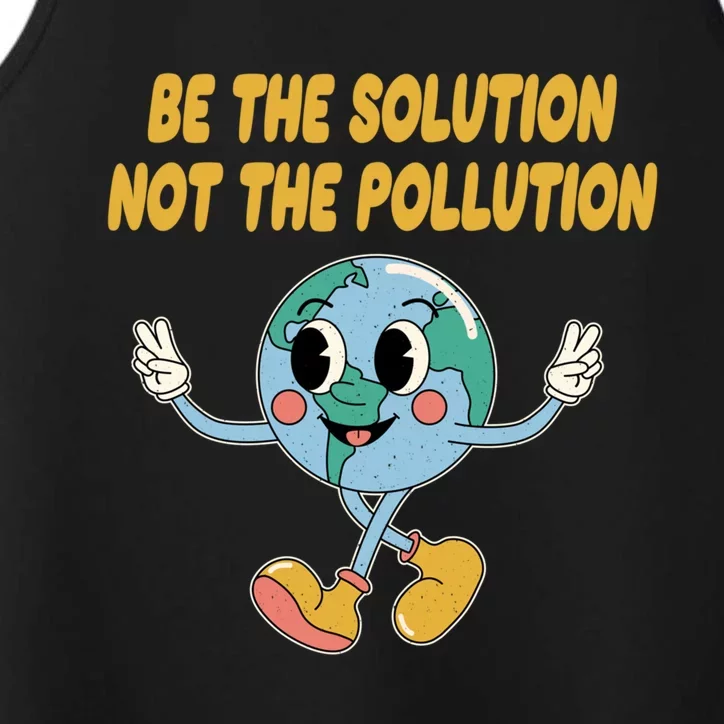 Be The Solution Not The Pollution Ecology Sustainable Gift Performance Tank