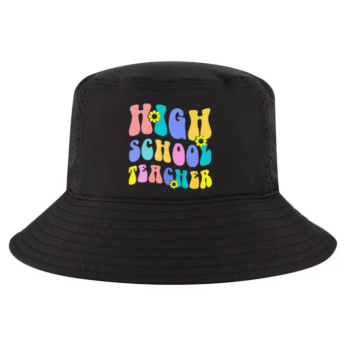 Back To School High School Teacher Colorful Motivational Cool Comfort Performance Bucket Hat