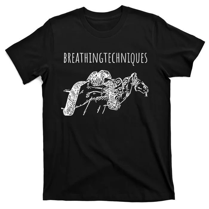 Breathing Techniques Snake T-Shirt