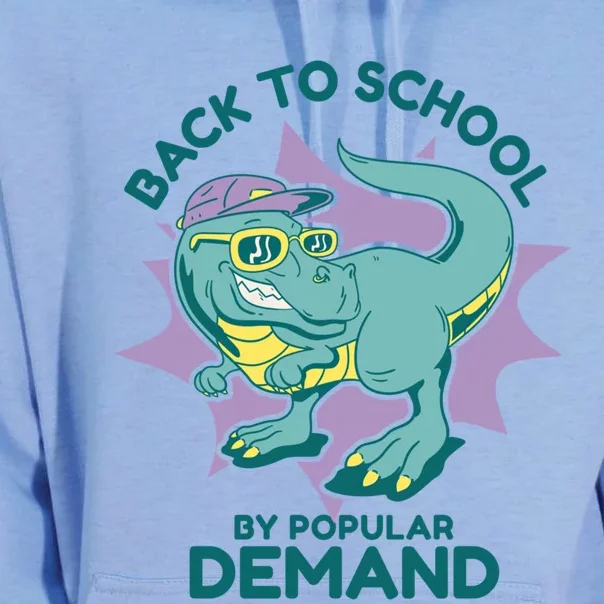 Back To School By Popular Ded Dinosaur Sunglasses Gift Unisex Surf Hoodie