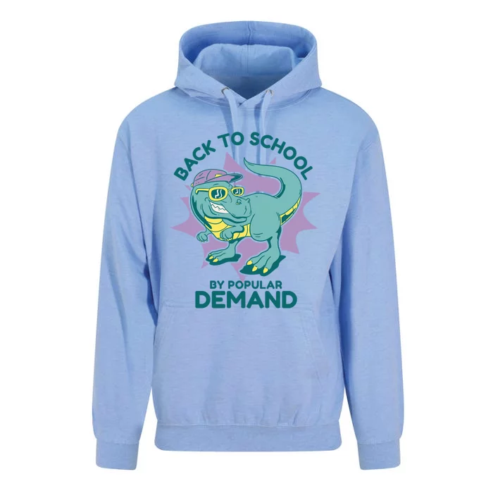 Back To School By Popular Ded Dinosaur Sunglasses Gift Unisex Surf Hoodie