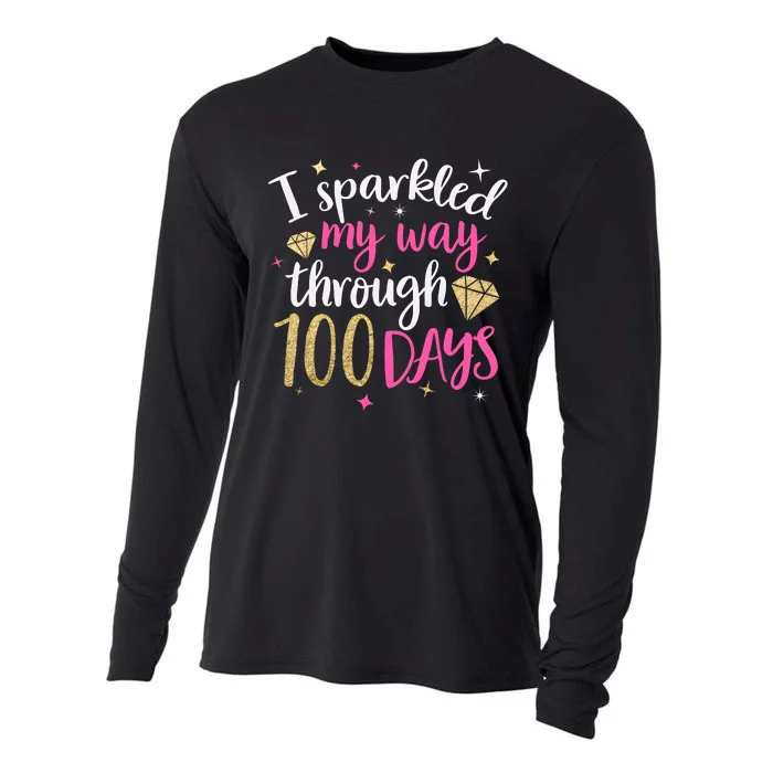 Back To School I Sparkled My Way Trough 100 Days Cooling Performance Long Sleeve Crew