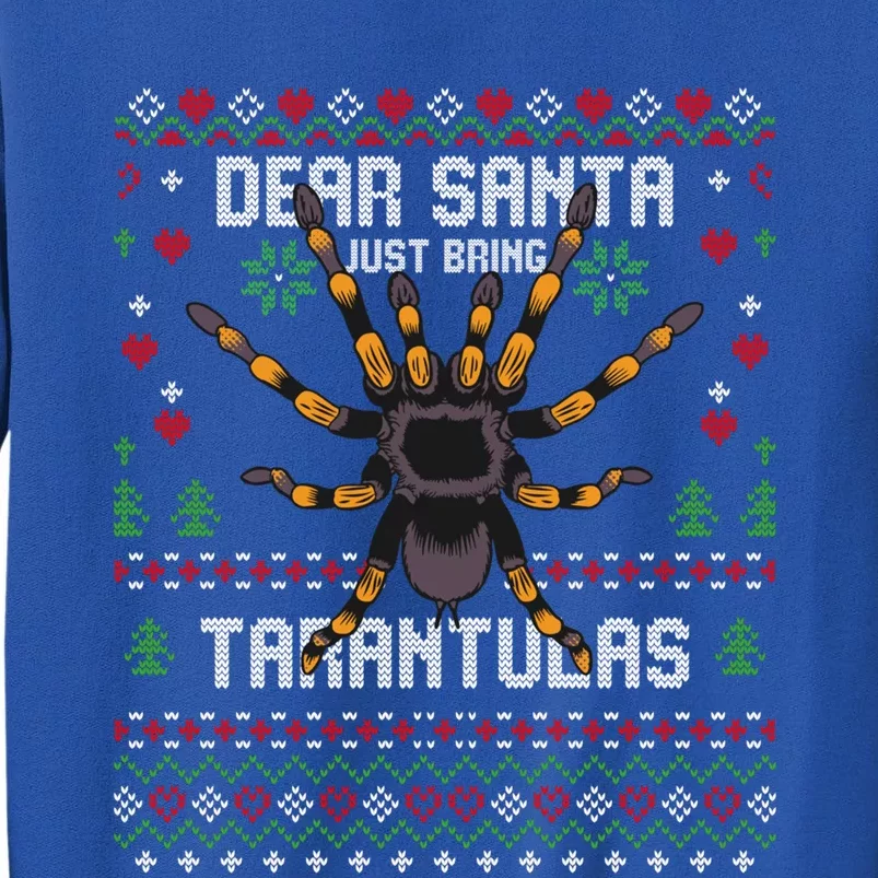 Black Tarantula Spider Christmas Ugly Xmas Cool Gift Sweatshirt