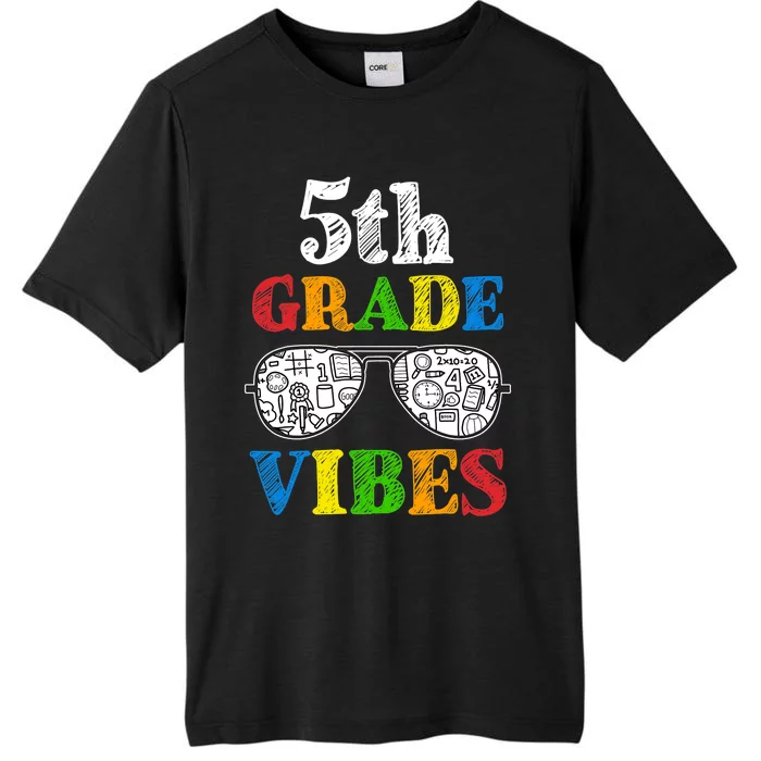 Back To School 5th Grade Vibes | First Day Teacher Kids ChromaSoft Performance T-Shirt