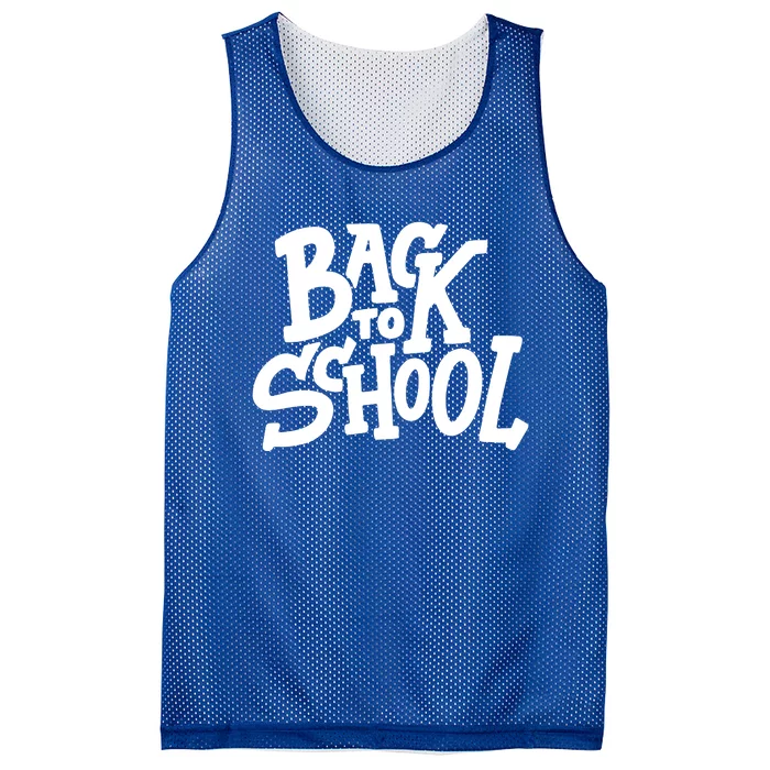 Back To School Gift Mesh Reversible Basketball Jersey Tank