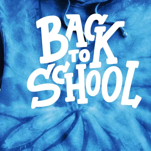 Back To School Gift Tie Dye Hoodie