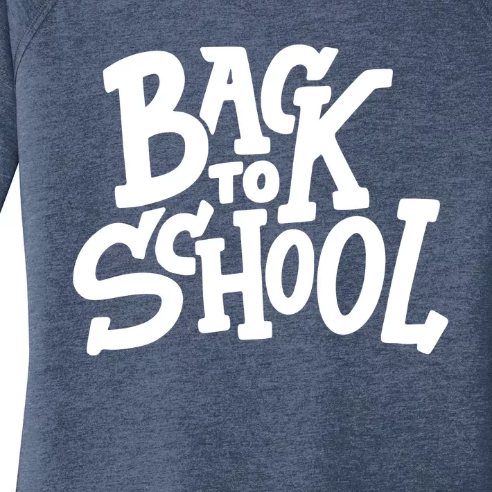 Back To School Gift Women's Perfect Tri Tunic Long Sleeve Shirt