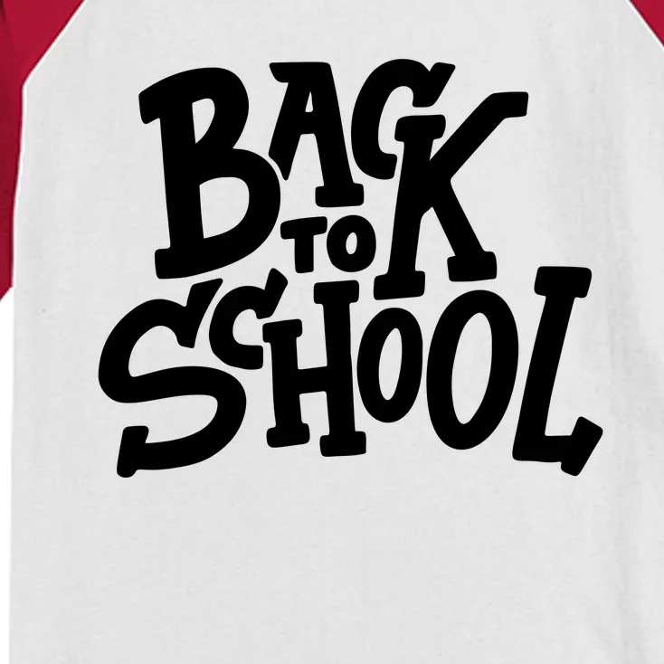 Back To School Gift Kids Colorblock Raglan Jersey