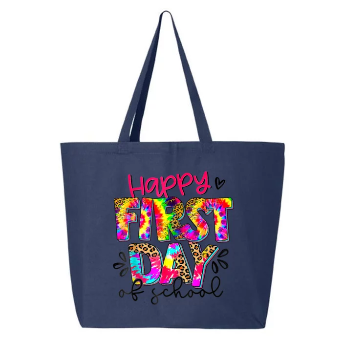 Back To School Teacher Student Happy First Day Of School Kids 25L Jumbo Tote