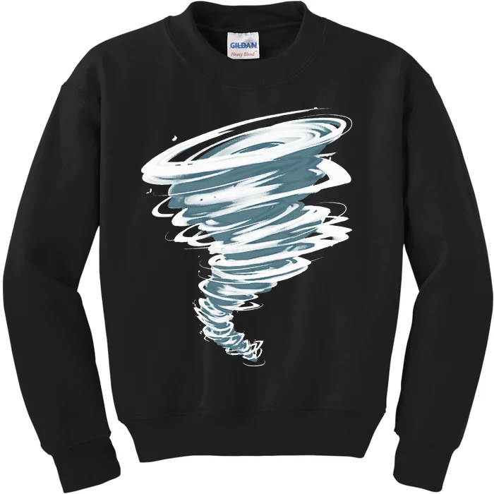 Best Tornado Storm Hunter Weather Meteorology Kids Sweatshirt