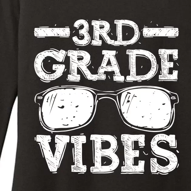 Back To School 3rd Grade Vibes First Day Boy Girl Womens CVC Long Sleeve Shirt