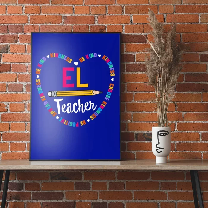 Back To School Tee EL Teacher English Learner Squad. Poster