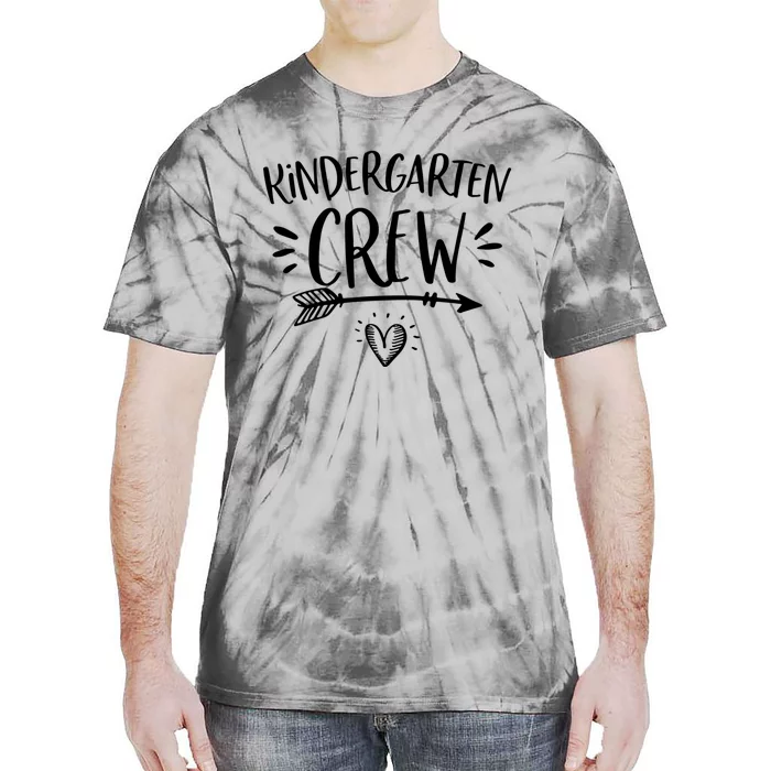 Back To School Kindergarten Crew Teachers Student Tie-Dye T-Shirt