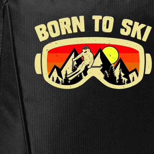 Born To Ski City Backpack