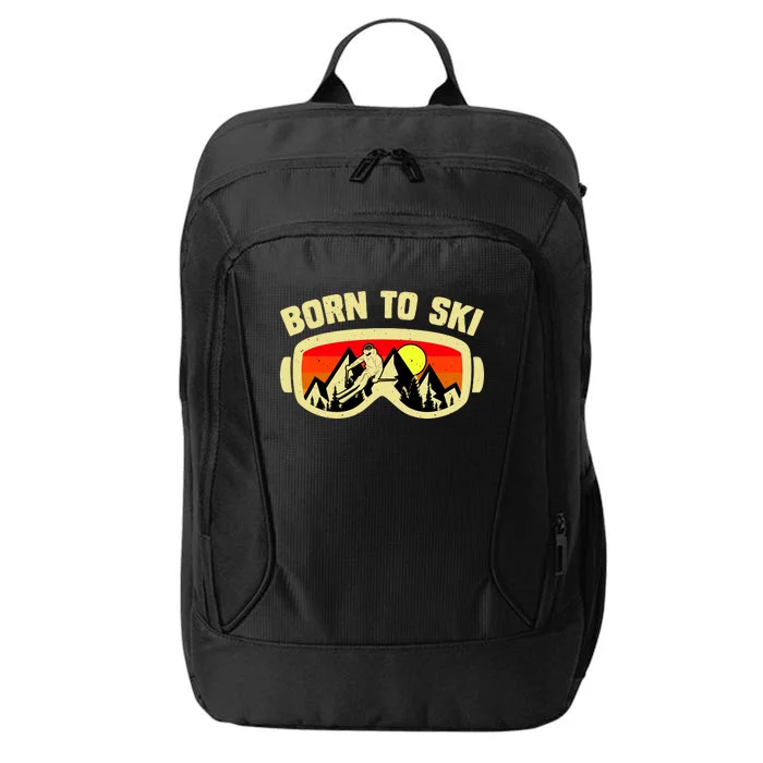 Born To Ski City Backpack