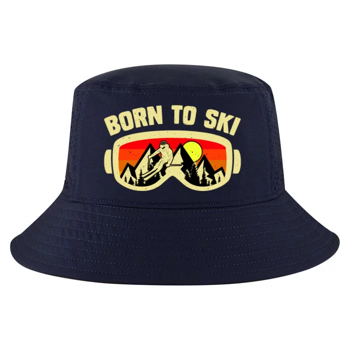 Born To Ski Cool Comfort Performance Bucket Hat